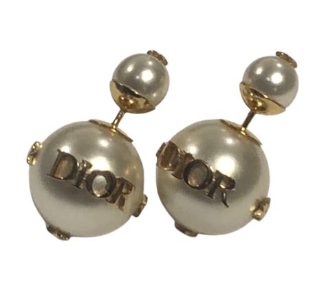 are dior earrings real gold|dior look alike earrings.